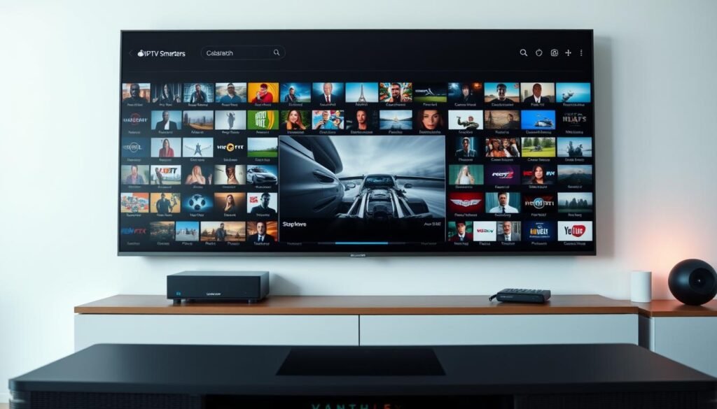 IPTV Smarters Pro interface